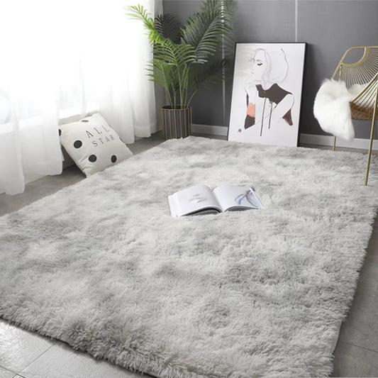 Maison Gray Plush Area Rug