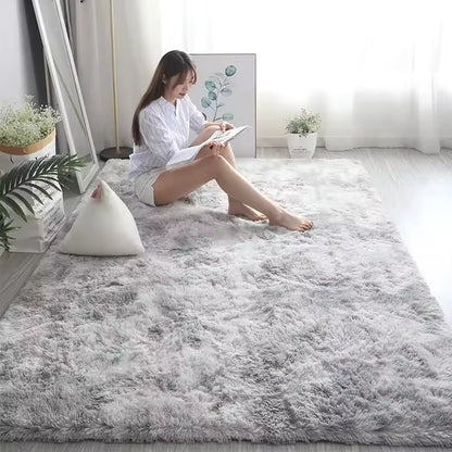 Maison Gray Plush Area Rug