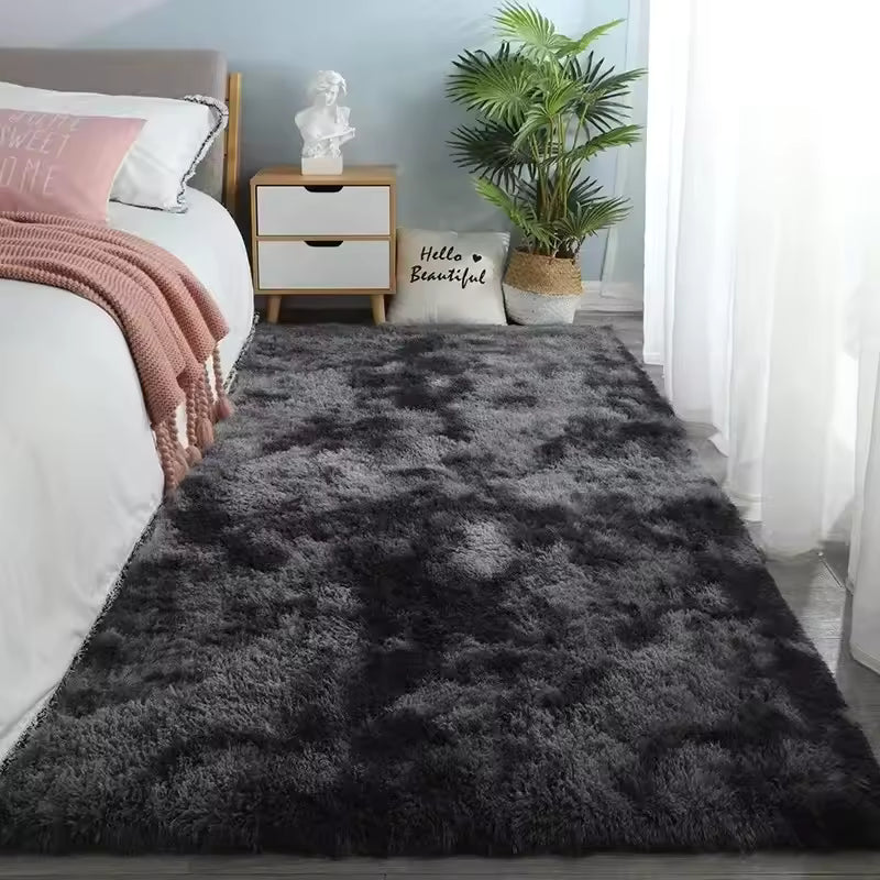 Maison Gray Plush Area Rug
